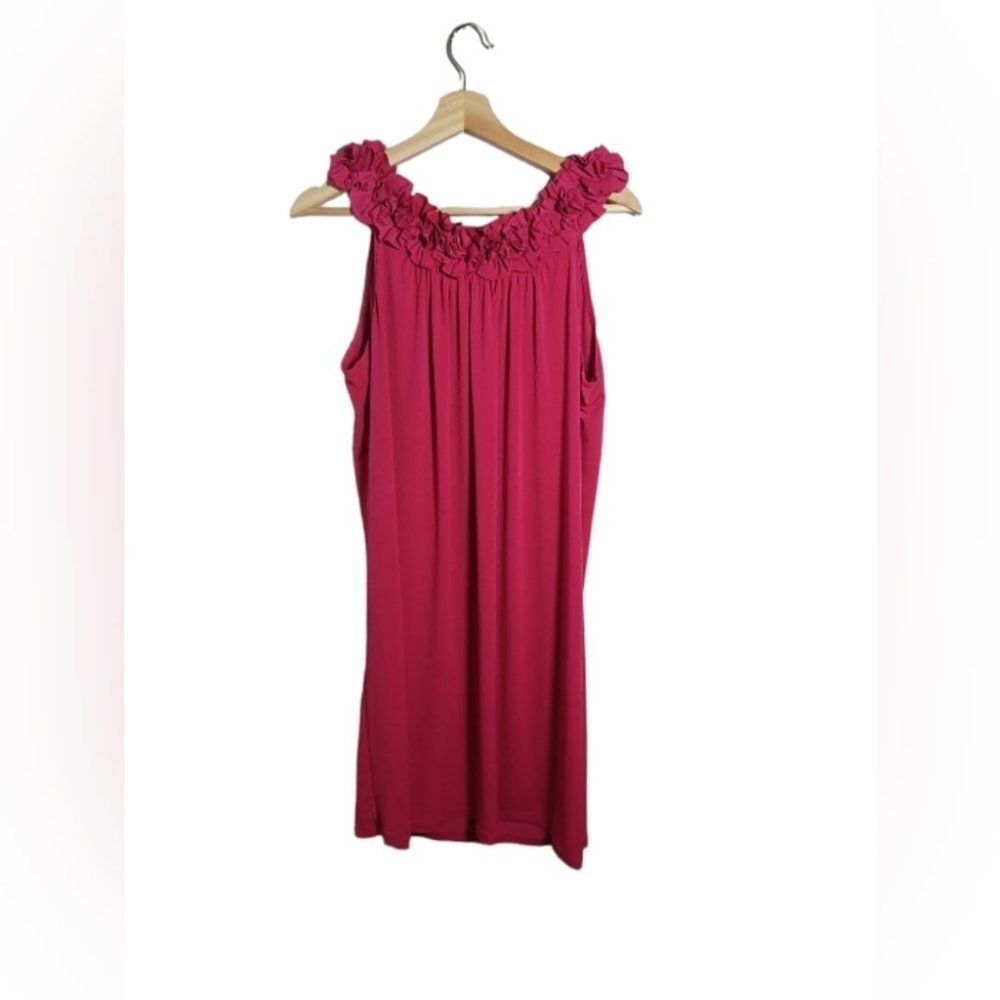 London time pink flowy dress